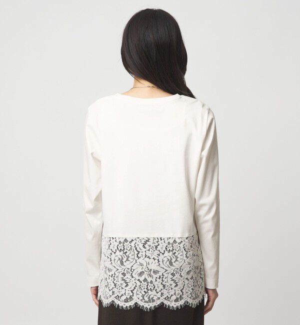 UNITED ARROWS green label relaxing「スソ レース プルオーバー」|Tシャツ・カットソー|