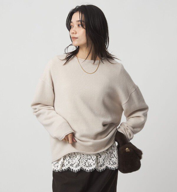 UNITED ARROWS green label relaxing「スソ レース プルオーバー」|Tシャツ・カットソー|