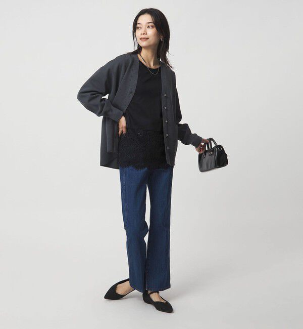 UNITED ARROWS green label relaxing「スソ レース プルオーバー」|Tシャツ・カットソー|