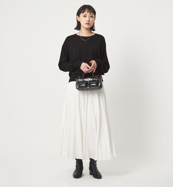 UNITED ARROWS green label relaxing「スパンコール プルオーバー ニット」|ニット・セーター|