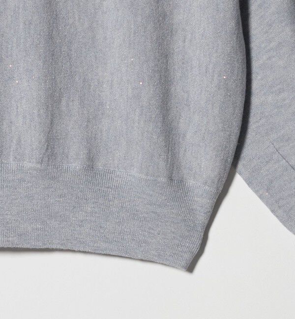 UNITED ARROWS green label relaxing「スパンコール プルオーバー ニット」|ニット・セーター|