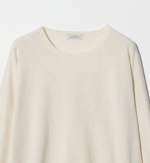 UNITED ARROWS green label relaxing「スパンコール プルオーバー ニット」|ニット・セーター|