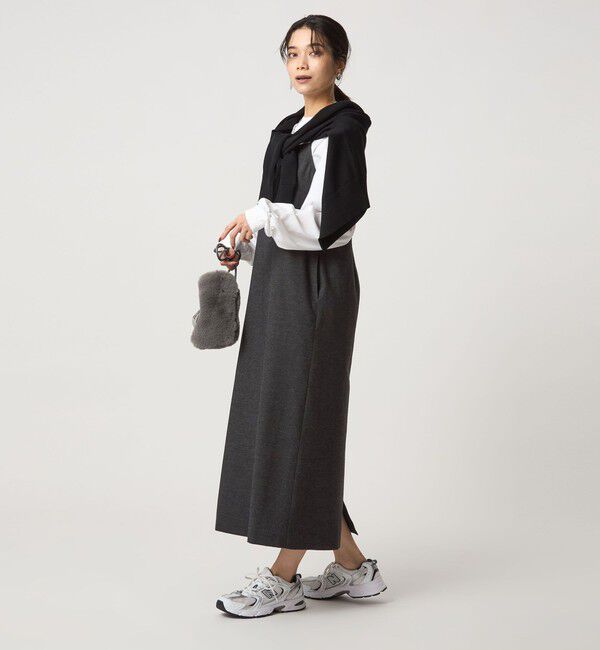 UNITED ARROWS green label relaxing「［size SHORTあり］ライト サキソニー キャミソール ワンピース ウォッシャブル」|ワンピース|