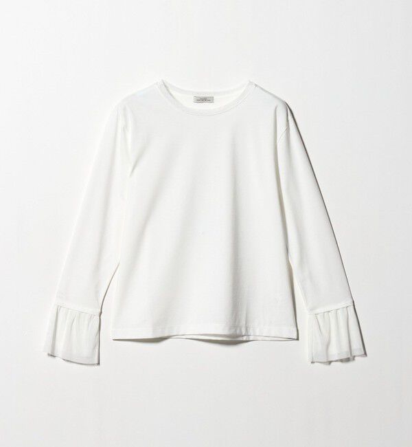 UNITED ARROWS green label relaxing「ソデ チュール プルオーバー」|Tシャツ・カットソー|