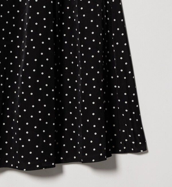UNITED ARROWS green label relaxing「ドット ナロー フレア スカート」|フレア|