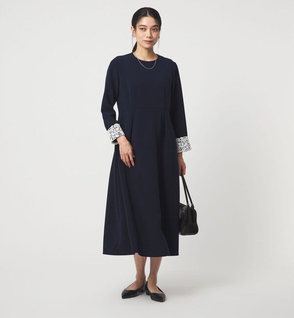 UNITED ARROWS green label relaxing「［size SHORTあり］ソデレース 2WAY ワンピース」|ワンピース|