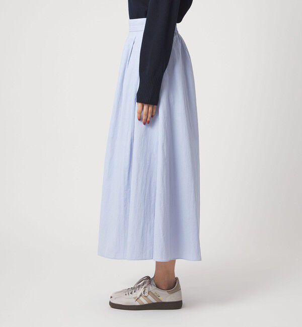 UNITED ARROWS green label relaxing「タック フレア スカート 2」|フレア|