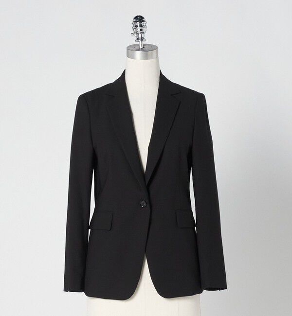 UNITED ARROWS green label relaxing「［size SHORTあり］カチリラ シングル テーラード ジャケット ブラック 」|テーラードジャケット|