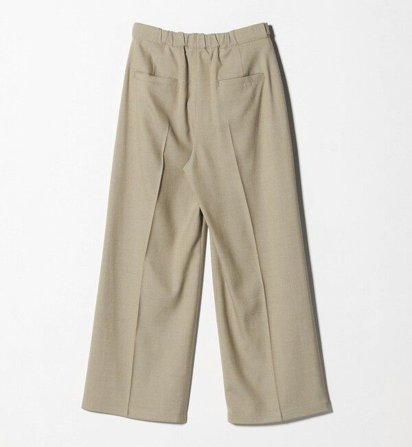 UNITED ARROWS green label relaxing「ラミーブレンド ワイド パンツ」|チノ|