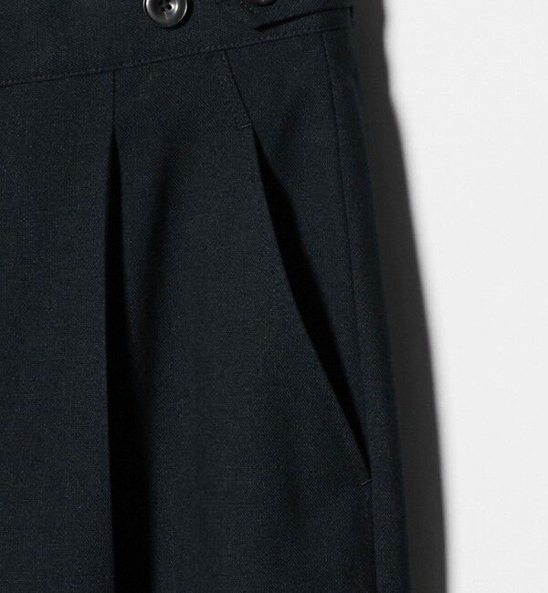 UNITED ARROWS green label relaxing「ラミーブレンド ワイド パンツ」|チノ|