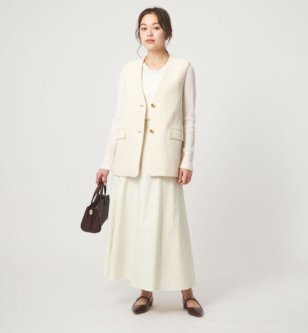 UNITED ARROWS green label relaxing「ポコポコ フレア スカート」|フレア|