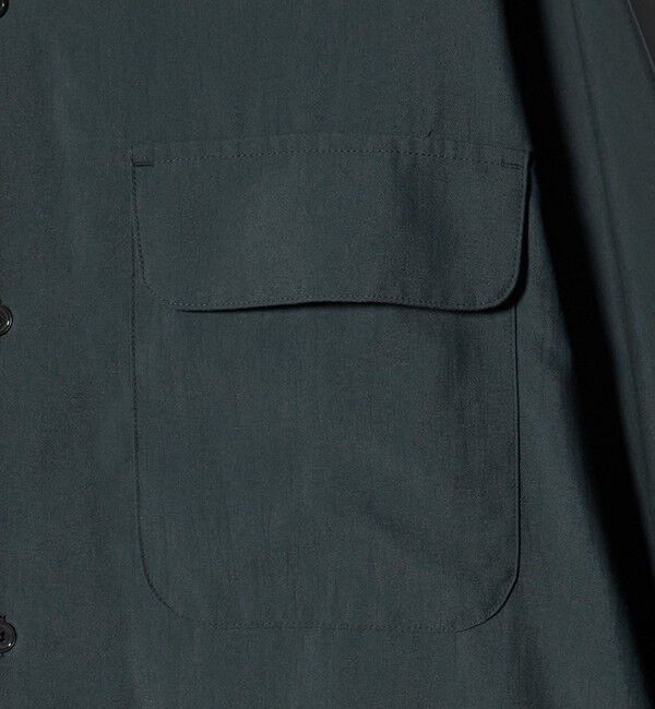 UNITED ARROWS green label relaxing「ナイロン ツイル オープンカラー シャツ ブルゾン -撥水-」|シャツ・ブラウス|