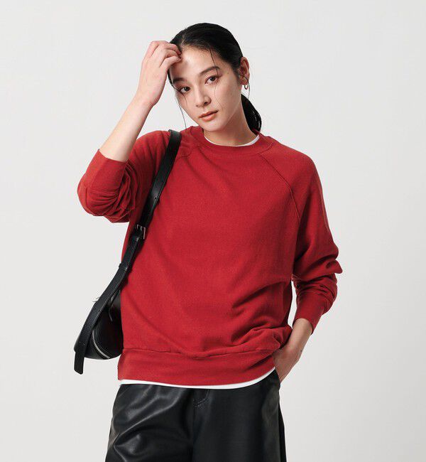 BEAUTY&YOUTH UNITED ARROWS「コットン ラグランスリーブ スウェットプルオーバー」|スウェット・ジャージ|