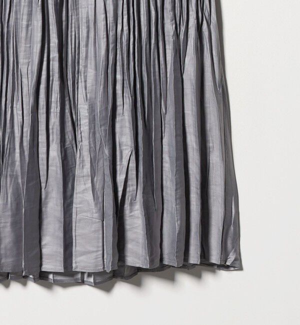 BEAUTY&YOUTH UNITED ARROWS「ポリエステル チンツプリーツ スカート」|スカート|
