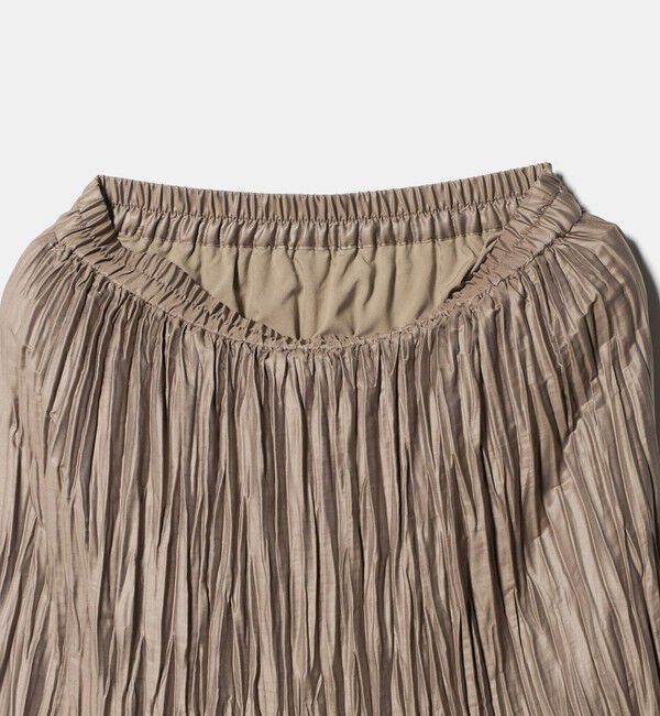 BEAUTY&YOUTH UNITED ARROWS「ポリエステル チンツプリーツ スカート」|スカート|