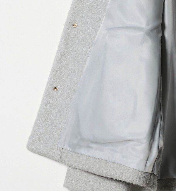 BEAUTY&YOUTH UNITED ARROWS「ブークレ ノーカラーブルゾン」|ブルゾン・スタジャン|