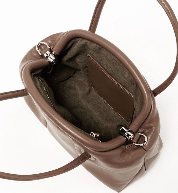 BEAUTY&YOUTH UNITED ARROWS「＜ADD CULUMN＞PUFF CLASP BOSTON/2WAY ボストンバッグ」|ボストンバッグ|