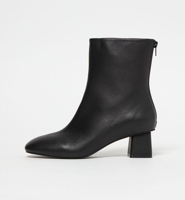 BEAUTY&YOUTH UNITED ARROWS「レザー バックジップ ブーツ」|ショートブーツ|