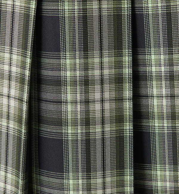 BEAUTY&YOUTH UNITED ARROWS「チェック プリーツロングスカート」|スカート|