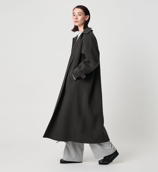 BEAUTY&YOUTH UNITED ARROWS「リバー ステンカラー ロングコート」|ステンカラーコート|