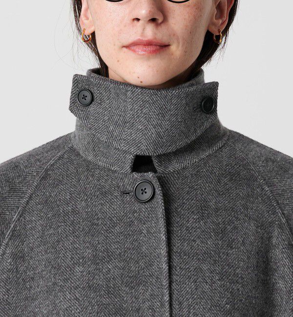 BEAUTY&YOUTH UNITED ARROWS「リバー ステンカラー ロングコート」|ステンカラーコート|