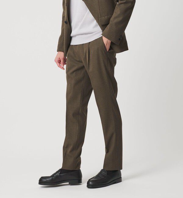 BEAUTY&YOUTH UNITED ARROWS「【WEB限定 WARDROBE SMART】DELEGANT サキソニー セットアップ/ジャケット＆イージーパンツ」|スーツ|