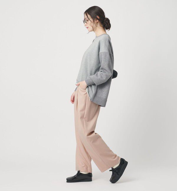 BEAUTY&YOUTH UNITED ARROWS「ウールブレンド ツイルバックゴムパンツ ウォッシャブル」|その他|