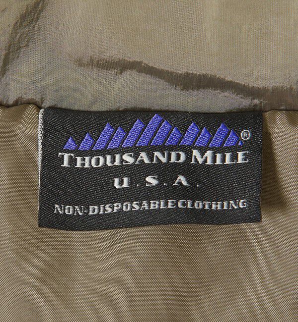 BEAUTY&YOUTH UNITED ARROWS「【別注】＜THOUSAND MILE＞パデッドジャケット はっ水」|ブルゾン・スタジャン|