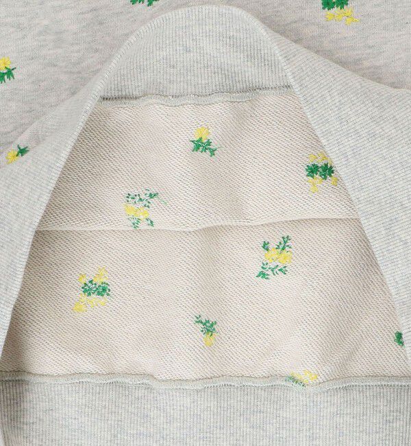 BEAUTY&YOUTH UNITED ARROWS「コットン裏毛 エンブロイダリー スウェットプルオーバー」|スウェット・ジャージ|