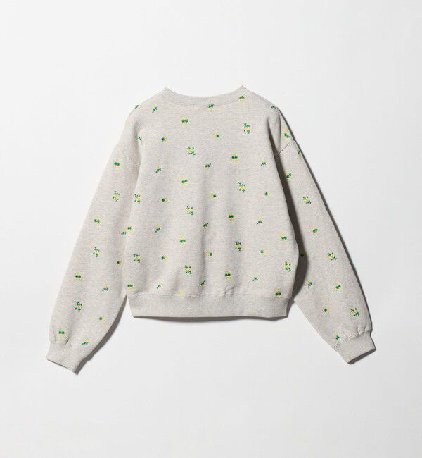 BEAUTY&YOUTH UNITED ARROWS「コットン裏毛 エンブロイダリー スウェットプルオーバー」|スウェット・ジャージ|