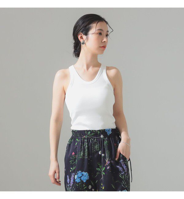 Demi-Luxe BEAMS 「丸胴 テレコ タンクトップ」|Tシャツ・カットソー|