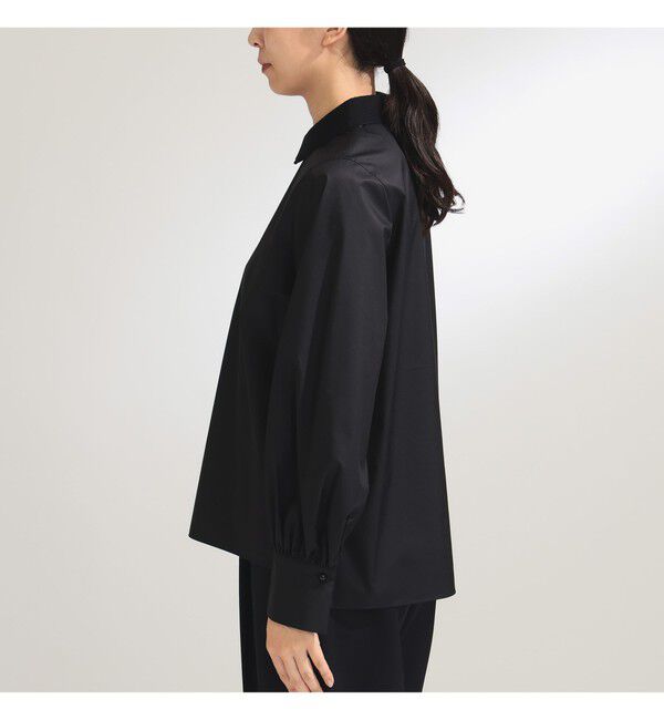 Demi-Luxe BEAMS 「グログラン カラー ブラウス」|シャツ・ブラウス|