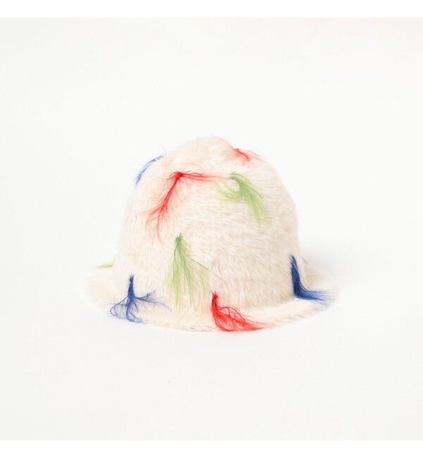 Ray BEAMS 「カラー フリンジ ニット帽」|その他|