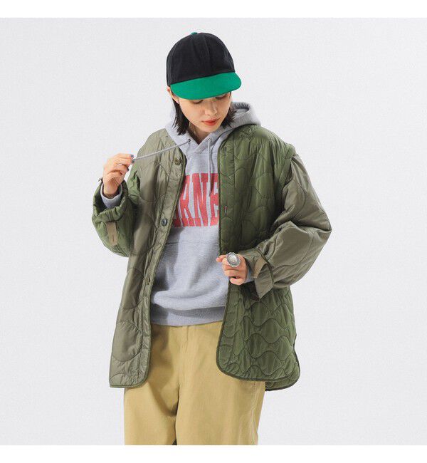 BEAMSBOY「クレイジー デタッチ スリーブ ライナー」|ブルゾン・スタジャン|