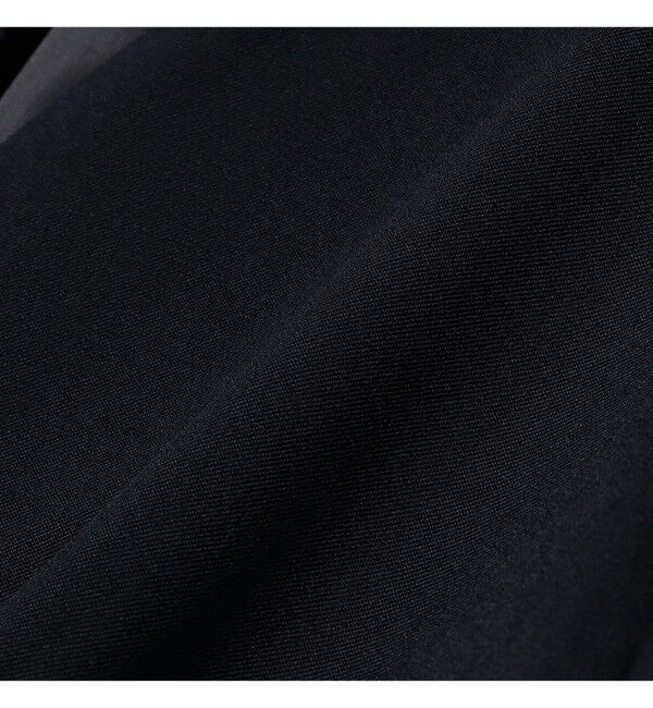 Demi-Luxe BEAMS 「ポリエステル ウール ラペルレス ジャケット」|ダッフルコート|