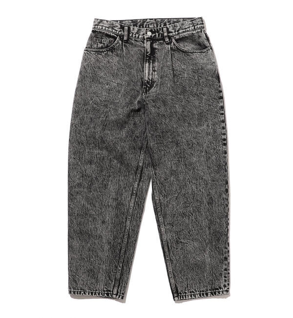 BEAMS「ワイド テーパード デニム」|デニム|