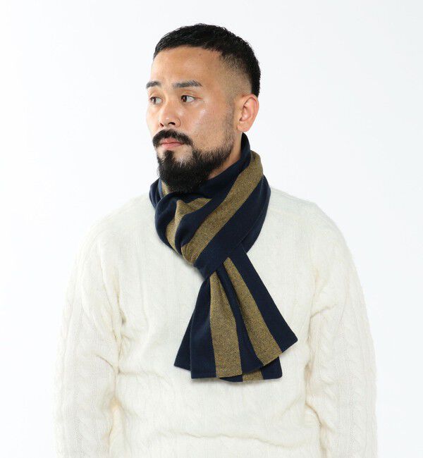 BEAMS PLUS「BEAMS PLUS / Cashmere School Scarf」|マフラー|
