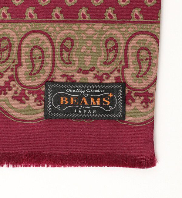 BEAMS PLUS「BEAMS PLUS / Silk Stole Geometric Print」|その他|