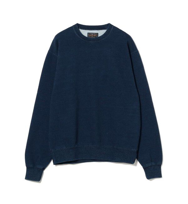 BEAMS PLUS「クルーネック スウェット インディゴ」|スウェット・ジャージ|