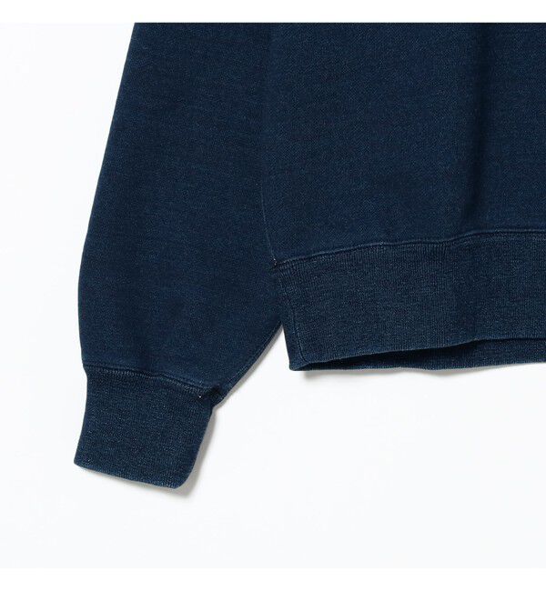 BEAMS PLUS「クルーネック スウェット インディゴ」|スウェット・ジャージ|