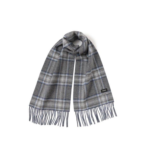 BEAMS「グラデーション チェック マフラー」|マフラー|SAX