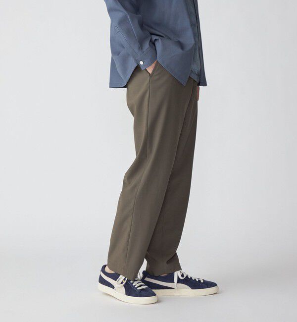 SHIPS「SHIPS:〈洗濯機可能/ストレッチ〉T/R トロピカル リラックス イージーパンツ」|チノ|