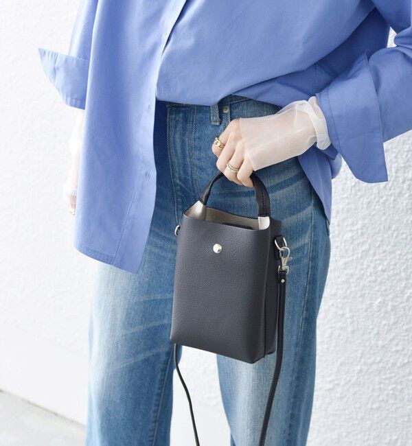 SHIPS any「SHIPS any: 2WAY スクエア ミニ ショルダー バッグ」|ショルダー・メッセンジャー|