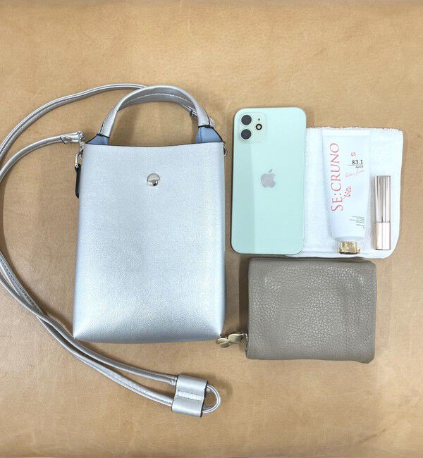 SHIPS any「SHIPS any: 2WAY スクエア ミニ ショルダー バッグ」|ショルダー・メッセンジャー|