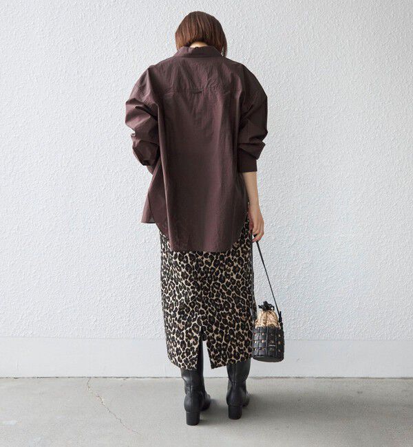 SHIPS for women「〈手洗い可能〉綿 ナイロン シアー オーバー シャツ ◇」|シャツ・ブラウス|