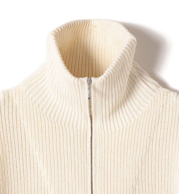 SHIPS for women「〈手洗い可能〉片畦編み ハーフ ジップ ワンピース」|ワンピース|