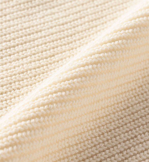 SHIPS for women「〈手洗い可能〉片畦編み ハーフ ジップ ワンピース」|ワンピース|