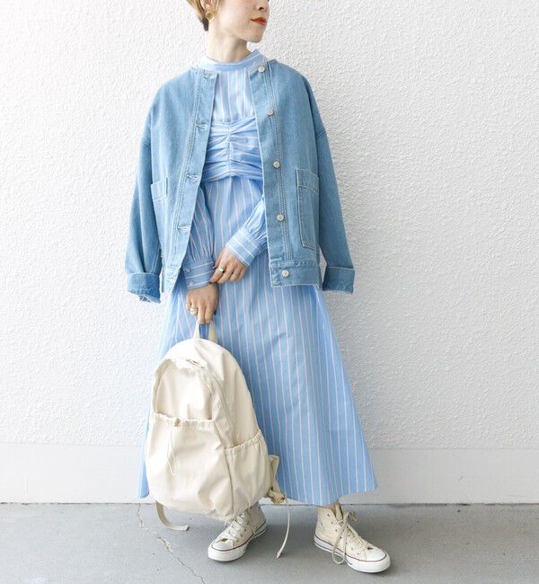 SHIPS any「《一部追加予約》SHIPS any: A4 ギャザー ドロスト ポケット バックパック」|リュック|