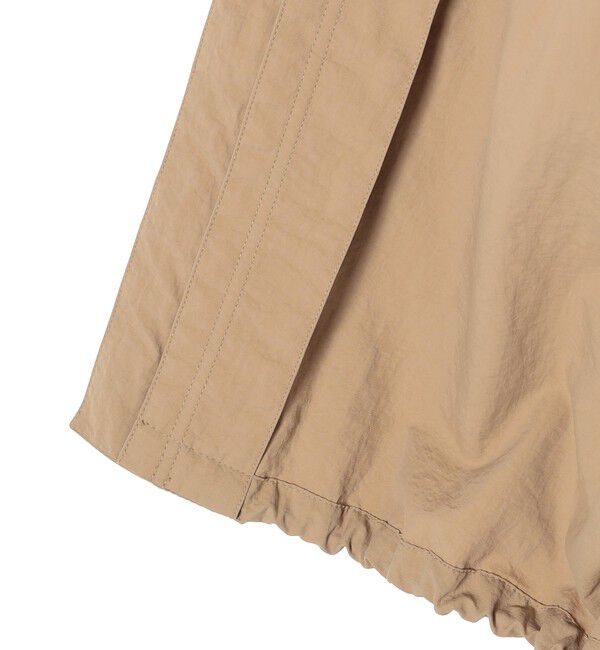 SHIPS for women「〈撥水加工/手洗い可能〉裾 ドロスト ノーカラー ロング コート 24SS ◇」|ノーカラーコート|