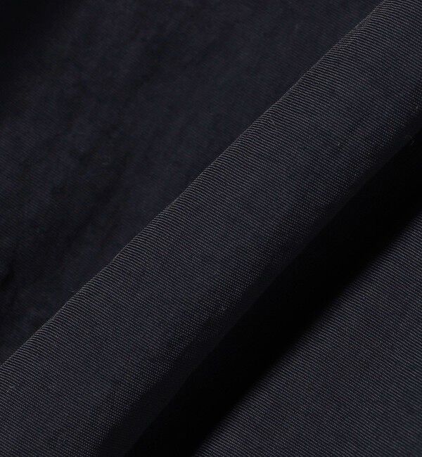 SHIPS for women「〈撥水加工/手洗い可能〉裾 ドロスト ノーカラー ロング コート 24SS ◇」|ノーカラーコート|